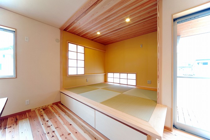 琉球畳の三和土部屋